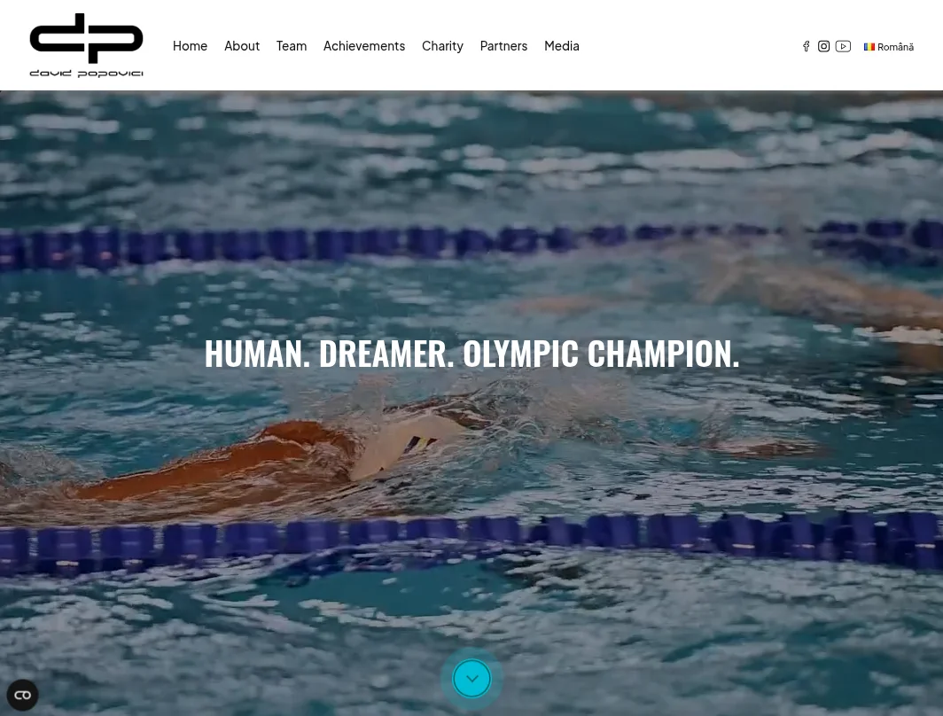 davidpopovici.com, home page